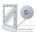Chende White Vanity Lighted Hollywood Makeup Mirror Dimmable Stage Beauty Mirror 603803571847  322181841641